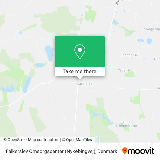 Falkerslev Omsorgscenter (Nykøbingvej) map