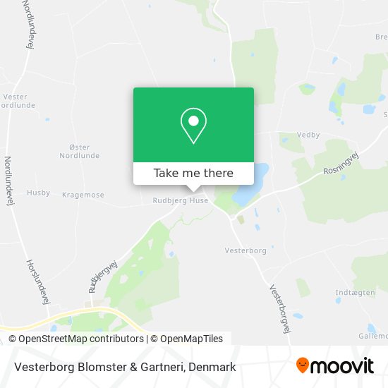 Vesterborg Blomster & Gartneri map