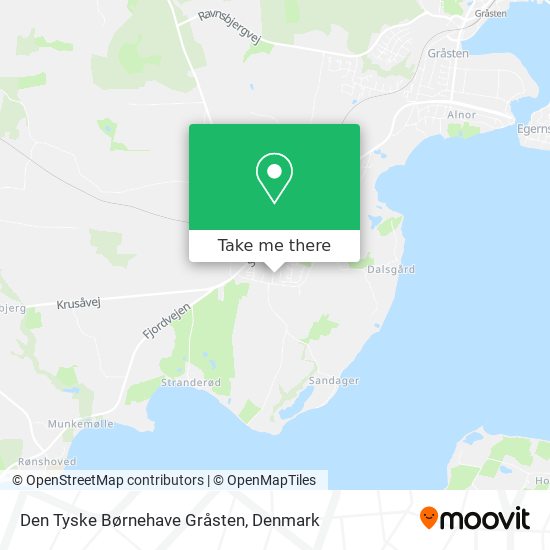 Den Tyske Børnehave Gråsten map