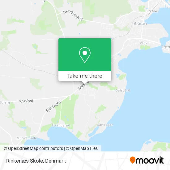 Rinkenæs Skole map