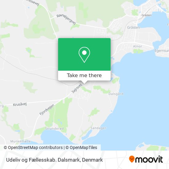 Udeliv og Fællesskab. Dalsmark map