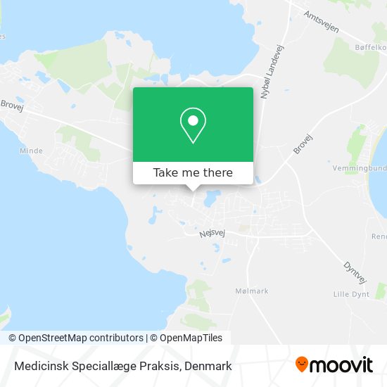 Medicinsk Speciallæge Praksis map