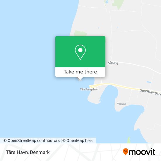 Tårs Havn map