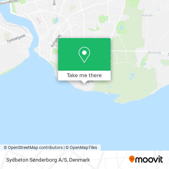 Sydbeton Sønderborg A/S map