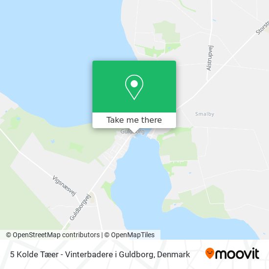 5 Kolde Tæer - Vinterbadere i Guldborg map