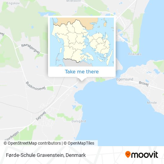 Førde-Schule Gravenstein map