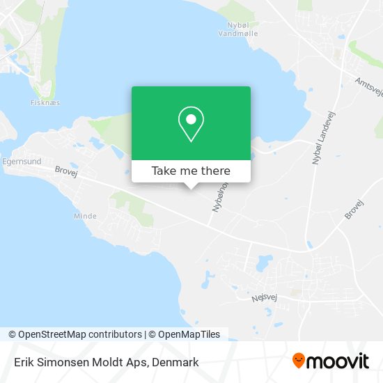Erik Simonsen Moldt Aps map