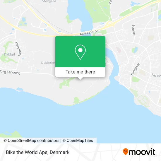 Bike the World Aps map