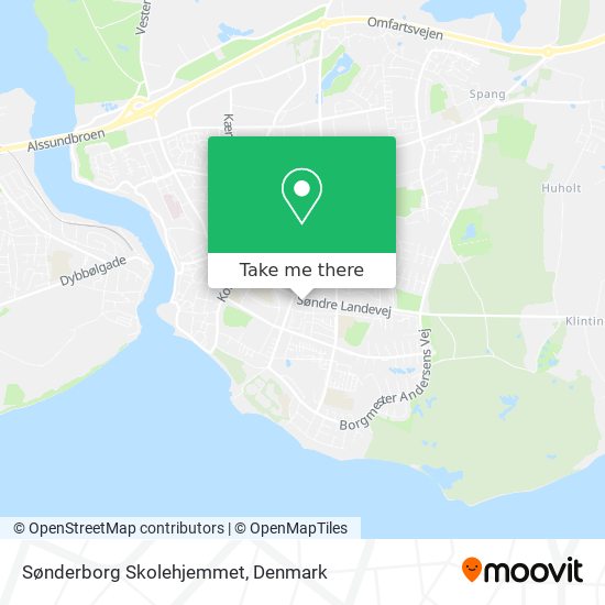 Sønderborg Skolehjemmet map