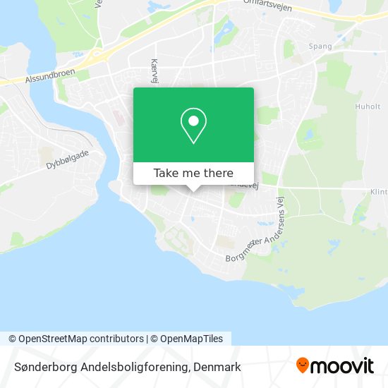 Sønderborg Andelsboligforening map