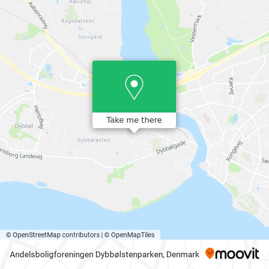 Andelsboligforeningen Dybbølstenparken map