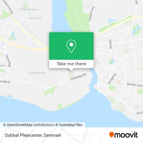 Dybbøl Plejecenter map