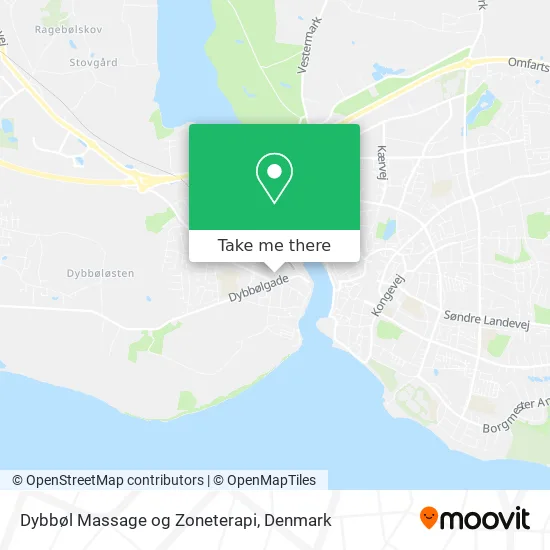 Dybbøl Massage og Zoneterapi map