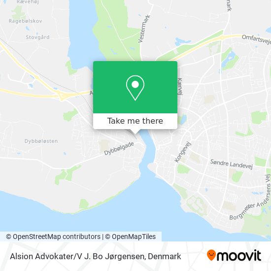 Alsion Advokater / V J. Bo Jørgensen map
