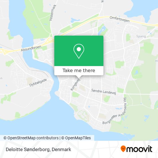 Deloitte Sønderborg map