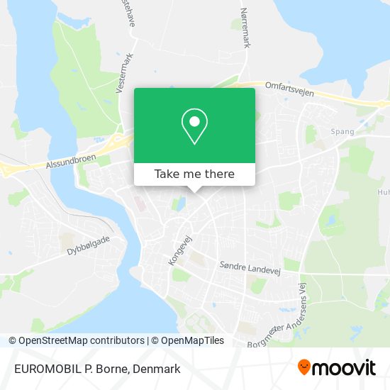 EUROMOBIL P. Borne map