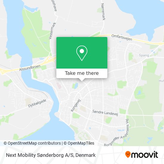 Next Mobility Sønderborg A/S map