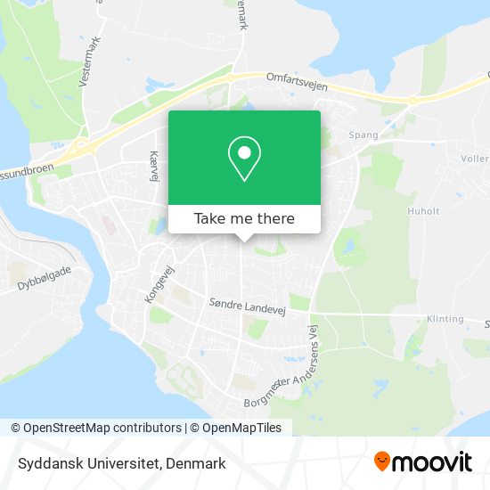 Syddansk Universitet map