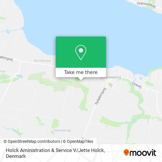 Holck Aministration & Service V / Jette Holck map