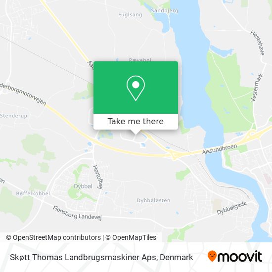 Skøtt Thomas Landbrugsmaskiner Aps map