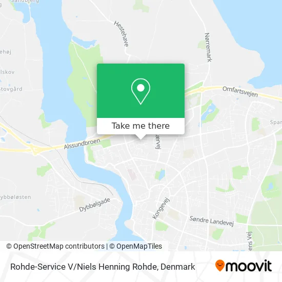 Rohde-Service V / Niels Henning Rohde map