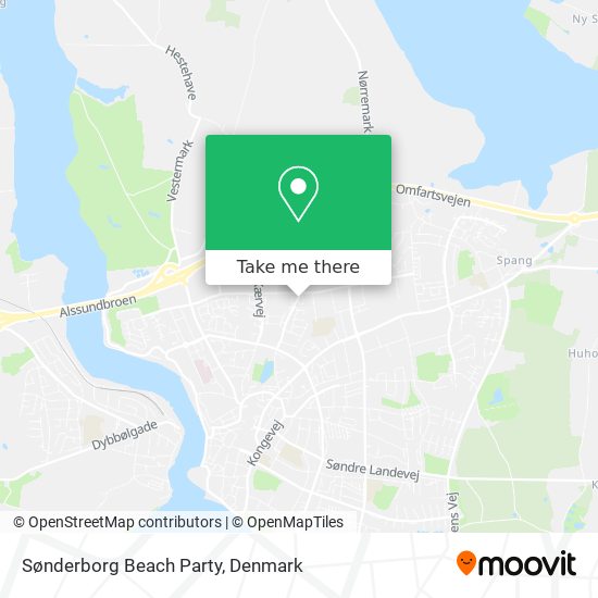 Sønderborg Beach Party map