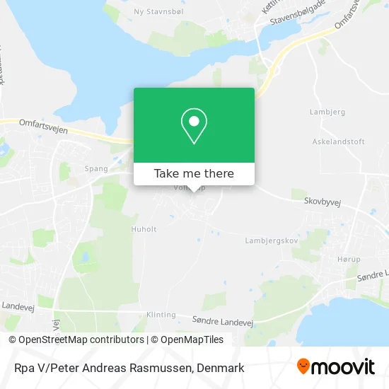 Rpa V/Peter Andreas Rasmussen map