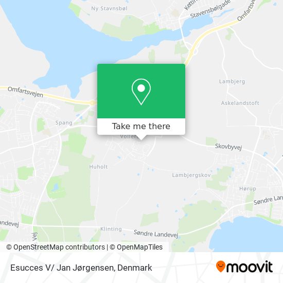 Esucces V/ Jan Jørgensen map
