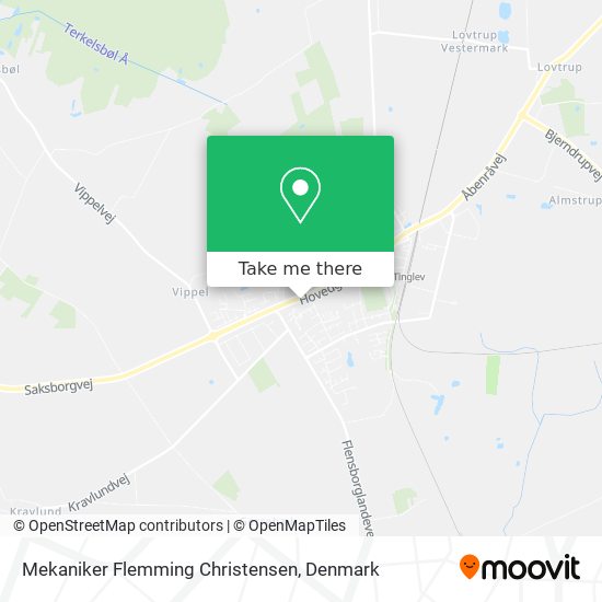 Mekaniker Flemming Christensen map