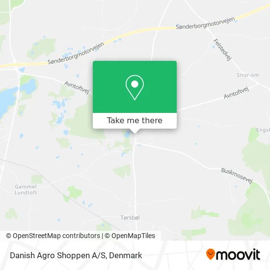 Danish Agro Shoppen A/S map