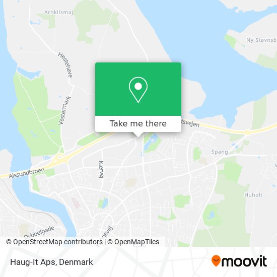 Haug-It Aps map