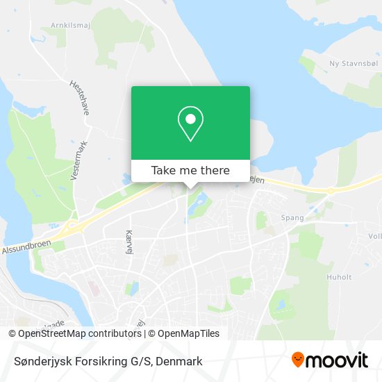 Sønderjysk Forsikring G/S map