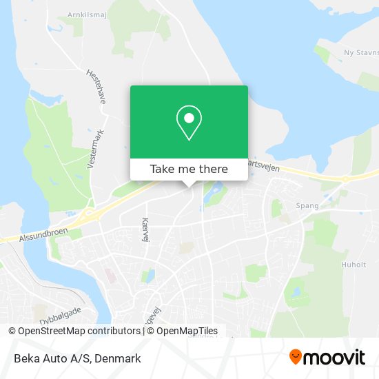 Beka Auto A/S map