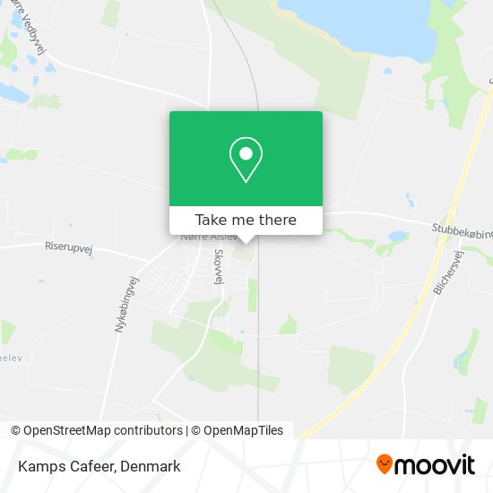 Kamps Cafeer map