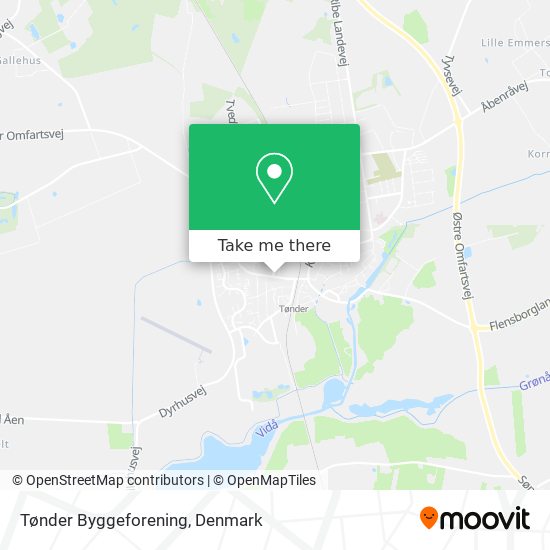 Tønder Byggeforening map