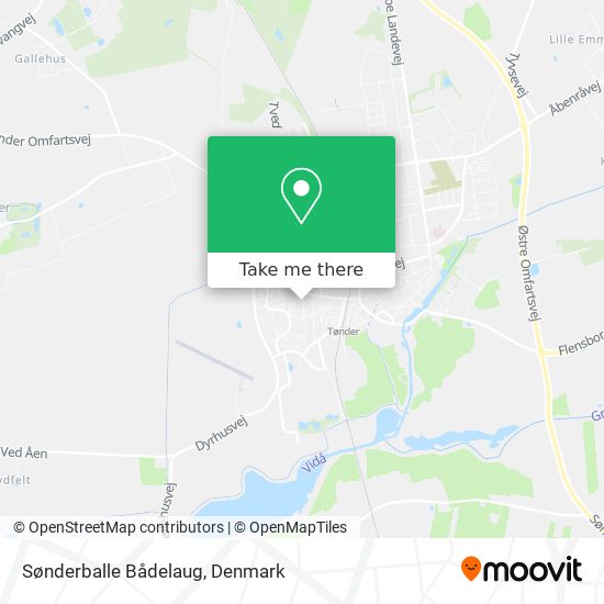 Sønderballe Bådelaug map