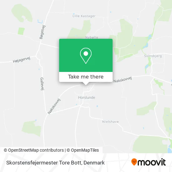 Skorstensfejermester Tore Bott map