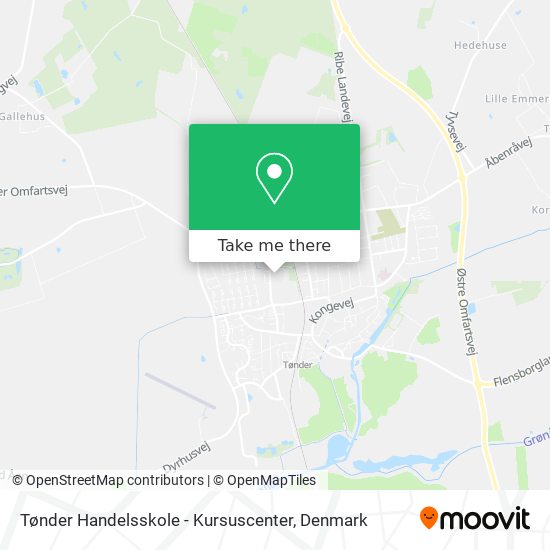 Tønder Handelsskole - Kursuscenter map