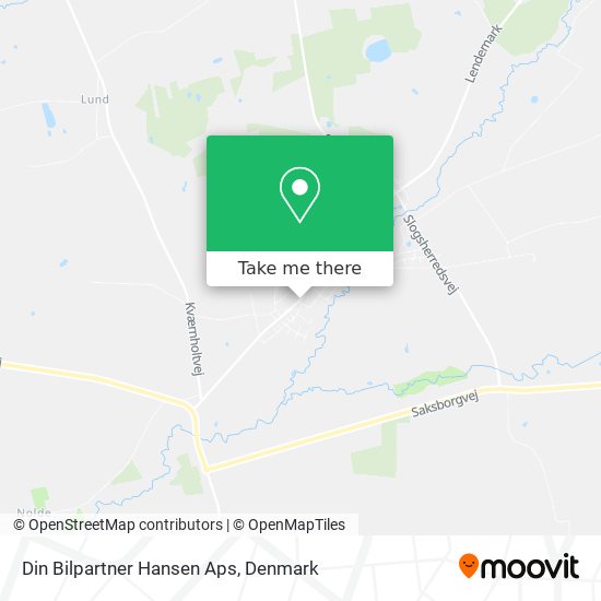 Din Bilpartner Hansen Aps map