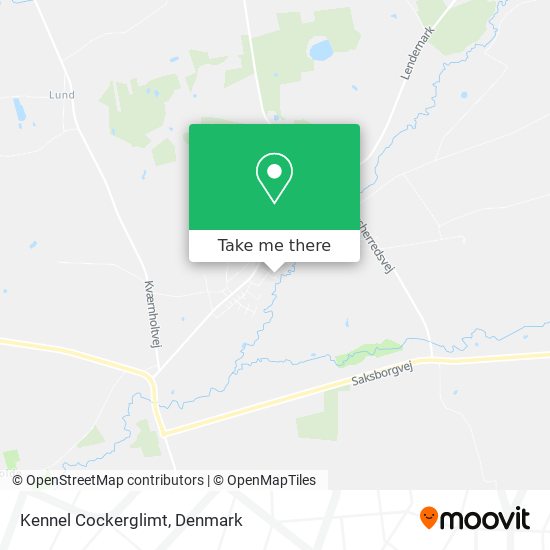 Kennel Cockerglimt map