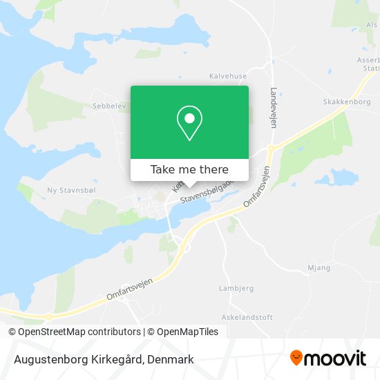 Augustenborg Kirkegård map