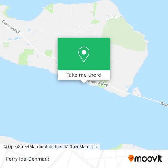 Ferry Ida map