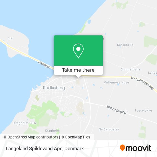 Langeland Spildevand Aps map