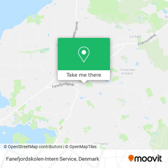 Fanefjordskolen-Intern Service map