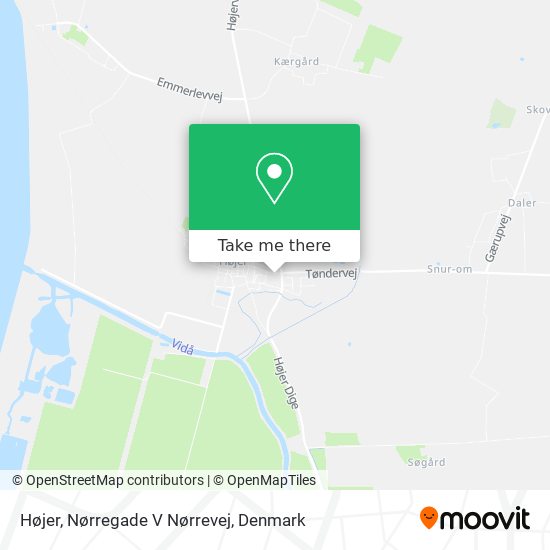 Højer, Nørregade V Nørrevej map