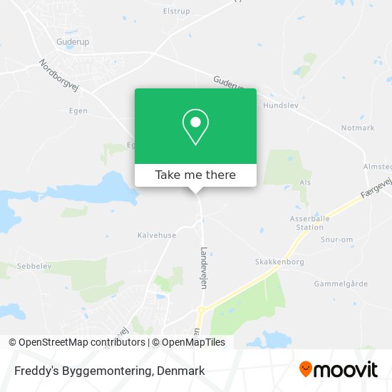 Freddy's Byggemontering map