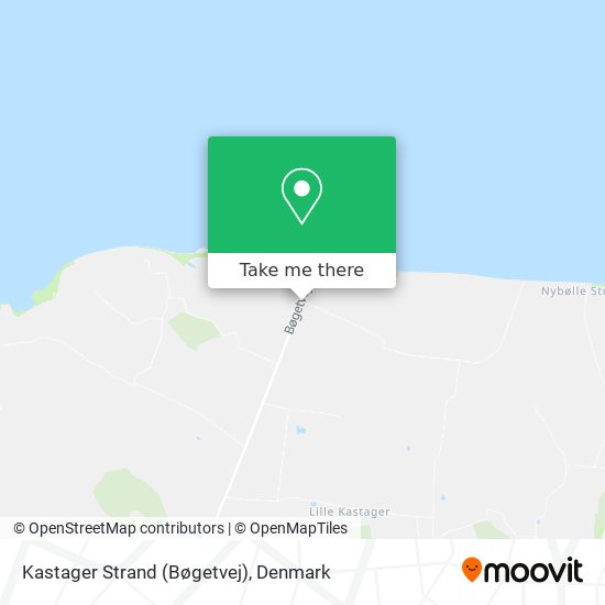 Kastager Strand (Bøgetvej) map