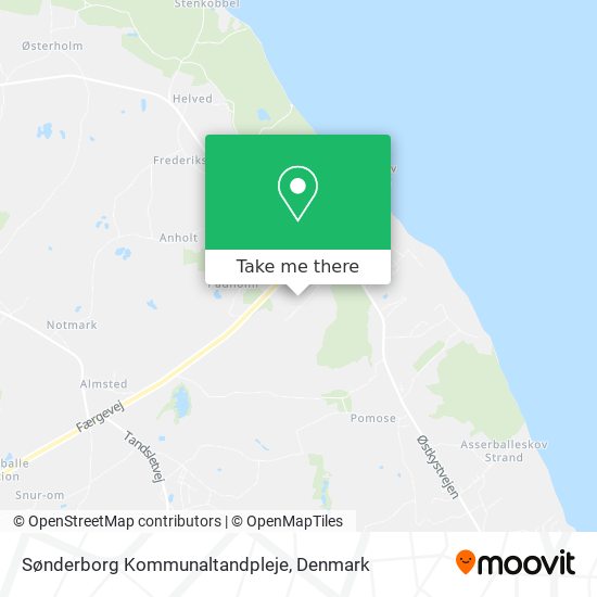 Sønderborg Kommunaltandpleje map