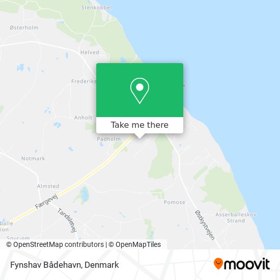Fynshav Bådehavn map