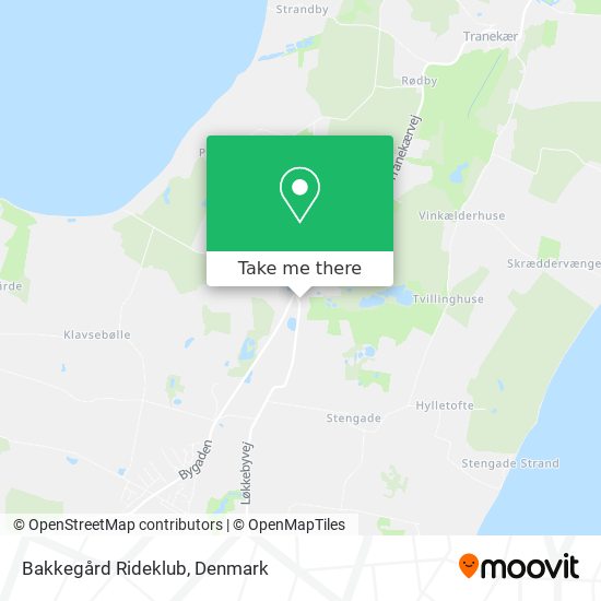 Bakkegård Rideklub map